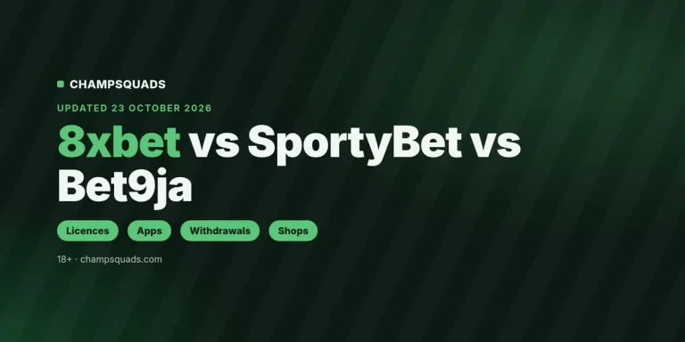 8xbet vs SportyBet vs Bet9ja: Which Betting Site Is Best in Nigeria in 2026?